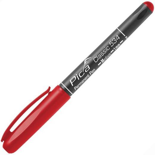 Image du produit Pica Stylo permanent M, 1,0mm rouge (Rouge, 1 mm, 1 x)
