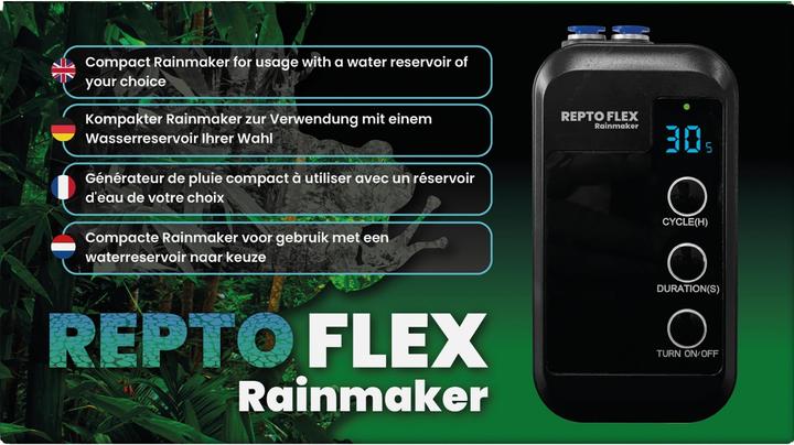 Actual product image Repto Plant Flex rain machine
