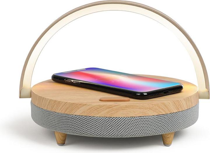 Immagine prodotto Livoo Altoparlante a LED con caricatore wireless (4 h)