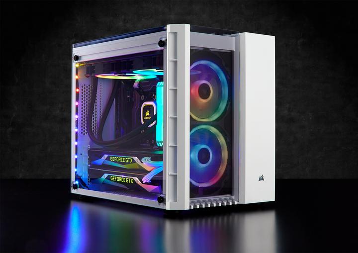 Actual product image Corsair Crystal 280X TG RGB (mATX)