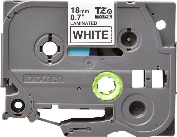 Actual product image Brother TZe-241CIV Black on white (1.80 cm, White)