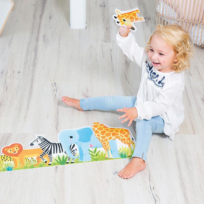 Produktbild Jumbo Puzzle XXL Dschungel, von klein.D53426 (16 Teile)