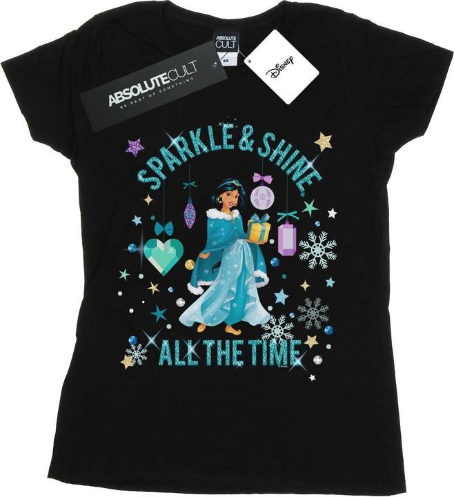 Disney Princess Jasmine Sparkle And Shine TShirt (M)