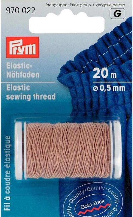 Produktbild Prym .G. NÄHFADEN ELASTIC 0,5MM 9700