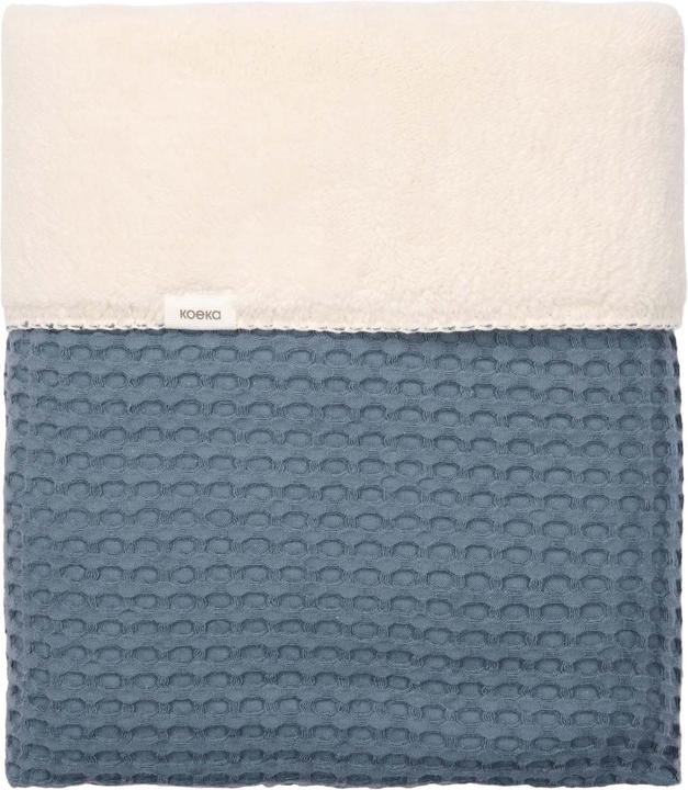 Actual product image Koeka Kinderdecke Plüsch Oslo bluestone (100 x 150 cm)