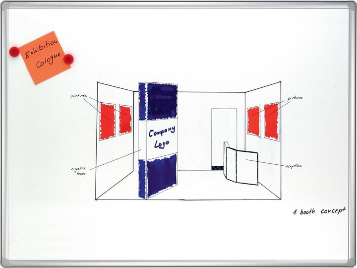 Produktbild Franken Whiteboard PRO Emaille (60 x 45 cm)
