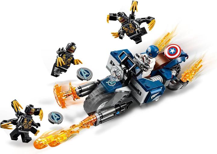 Produktbild LEGO Captain America: Outrider-Attacke (76123, LEGO Marvel)