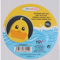 For my Baby vasca da bagno inf anatra trasparente 43lt formyba