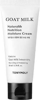 Actual product image Tony Moly Goat Milk Naturalth Nutrition Moisture Cream - 80 Ml For Dry And Sensitive Skin (80 ml, Face toner)