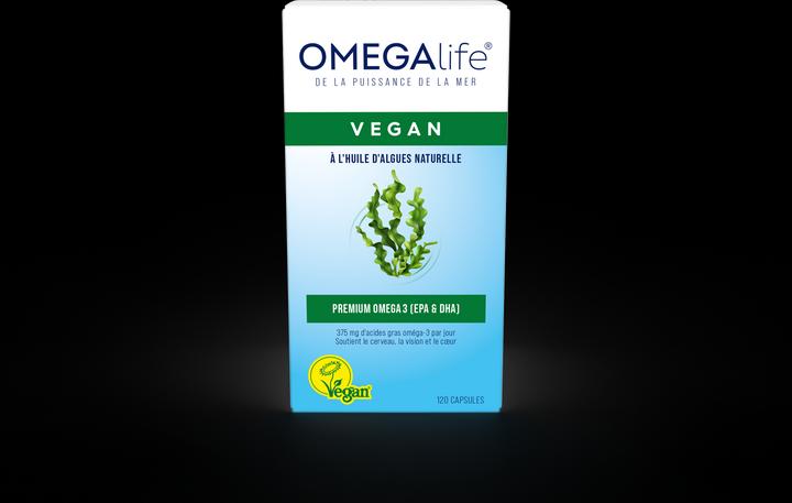 Actual product image Omega-Life Algae oil (120 Piece, Capsules, 127 g)