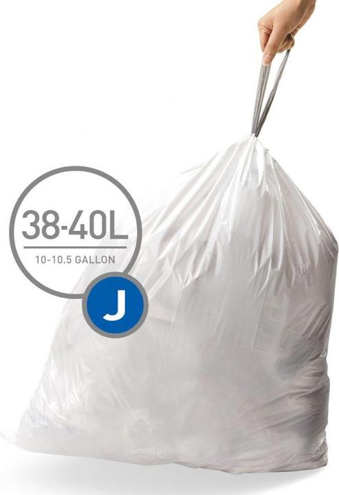 Image du produit Simplehuman Sac à ordures (20 x, 40 l)