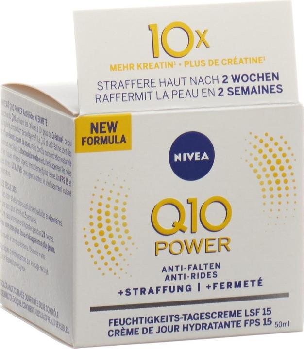 Actual product image NIVEA Q10 Power Anti-Wrinkle Firming Day Cream (50 ml, Day cream, SPF 15)