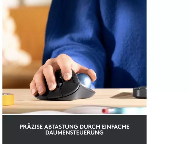 Actual product image Logitech Ergo M575 for Business (Wireless)