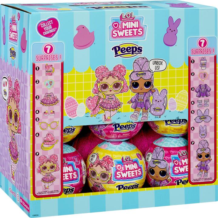 Actual product image MGA L.O.L. Surprise Loves PEEPS Tots Assorted