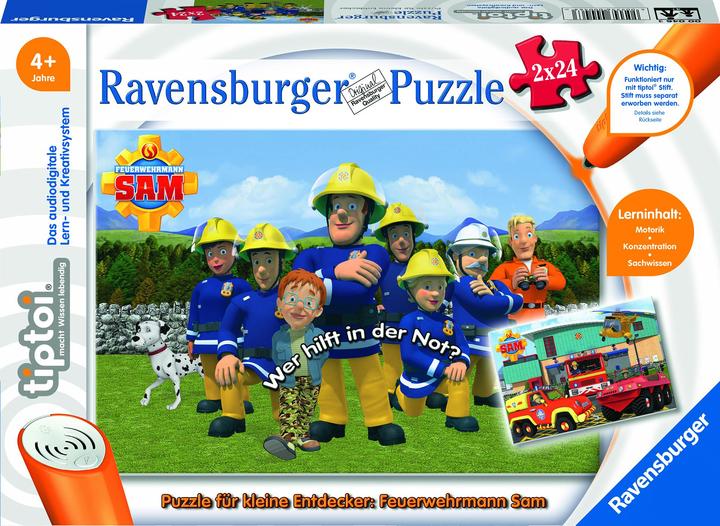 Produktbild tiptoi Puzzle für kleine Entdecker: Feuerwehrmann Sam (Deutsch)