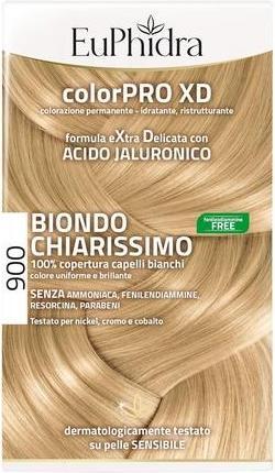 Immagine prodotto Euphidra Colorpro XD Extra Soft Color Tincture 900 Biondo Chiarissimo (900 Biondo chiarissimo)
