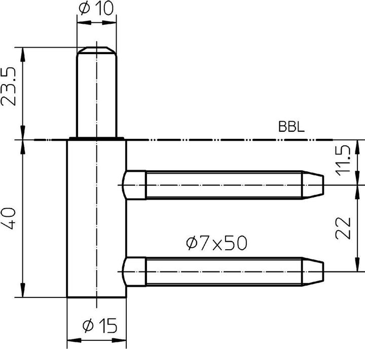 Actual product image Simonswerk Frame part VARIANT V 3400 WF