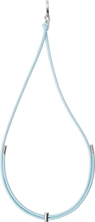 Actual product image iDeal Of Sweden for all cases with charging port in the centre Cord Phone Strap Multi Light Blue