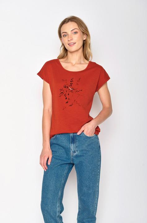 Actual product image Greenbomb Women's Animal Bird Branch Cool T-Shirt (XL)