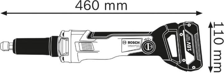 Produktbild Bosch Professional GGS 18V-23 LC (Geradschleifer, 1000 W)