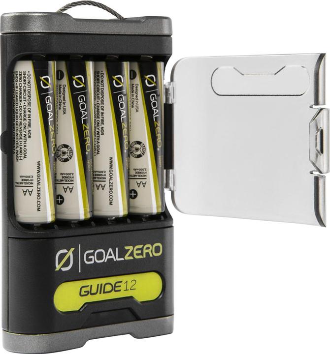 Image du produit Goal Zero Powerbank Guide 12 + Panneau solaire Nomad 5 (2500 mAh, 10 W, 9.25 Wh)