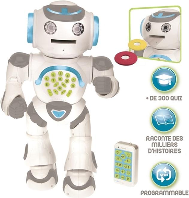 Image du produit Lexibook POWERMAN MAX Mon robot éducatif avec générateur d'histoire, télécommande incluse Français (Français)