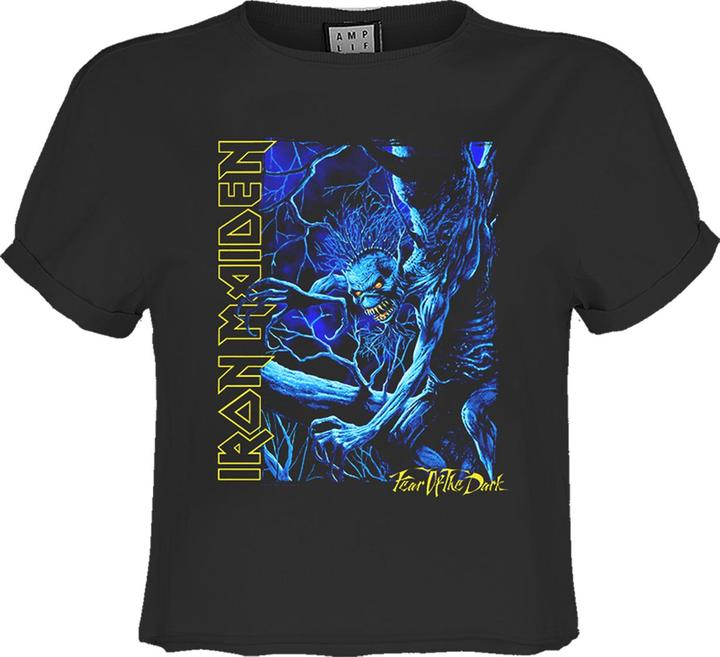 Immagine prodotto Amplified Blue Monster Maglietta Corta Iron Maiden Donna (L)