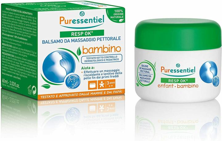 Produktbild Puressentiel RESP OK Pektoral Massagebalsam Kind (60ml)
