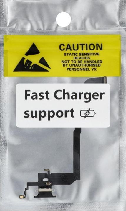 Produktbild OEM Consumables! Charging flex USB for IPHONE X black (used) (iPhone X)