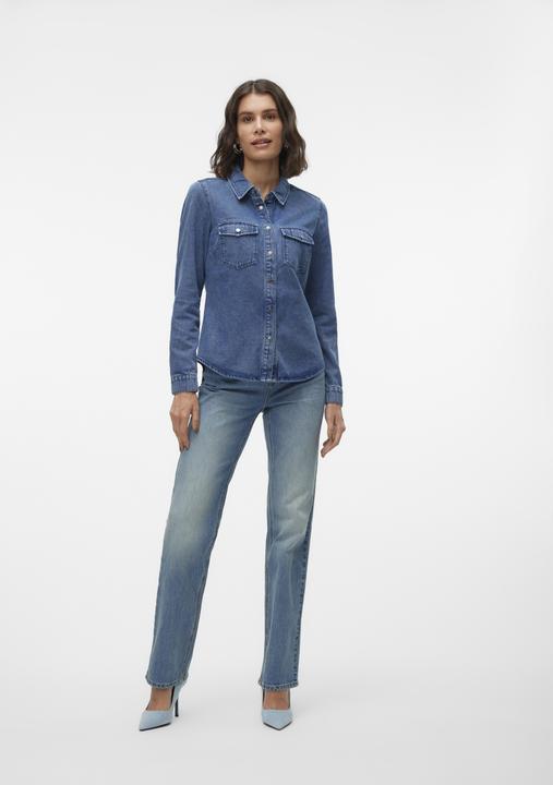 Produktbild Vero Moda VMJENNIE Jeanshemd Jeanshemd (L)