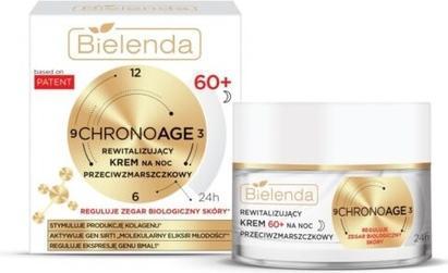 Bielenda Chrono Age 24h Rewitalizujący Krem przeciwzmarszczkowy 60+ na noc 50ml (50 ml)