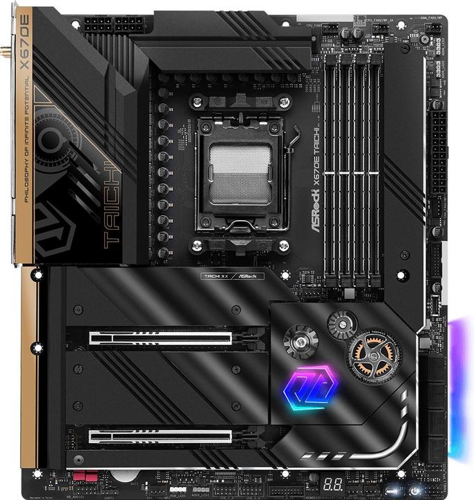 Actual product image AsRock X670E Taichi (AM5, AMD X670, E-ATX)