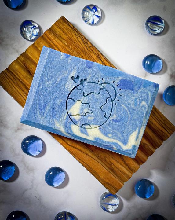 Immagine prodotto Vivi Soaps Sapone al latte di capra Blue Planet (Sapone duro)