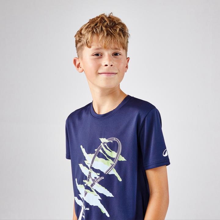 Produktbild Artengo Kinder Tennis T-Shirt - TTS Essentiel Jr marineblau (140)