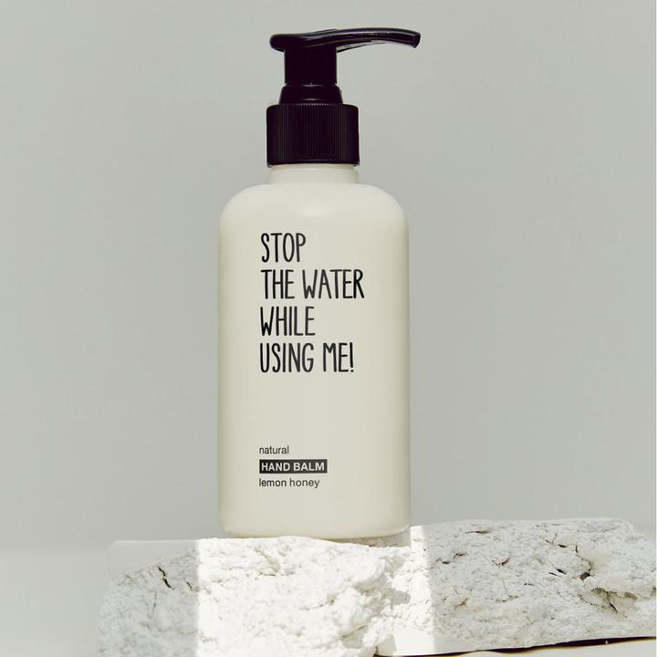 Actual product image Stop The Water While Using Me! All Natural Body - Lemon Honey Hand Balm (200 ml)