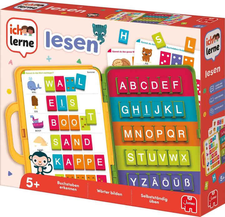 Actual product image Jumbo I learn to read (German)