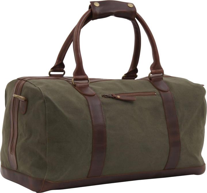 Image du produit Buckle & Seam Weekender Willow Canvas Vert/Bleu (37 l)