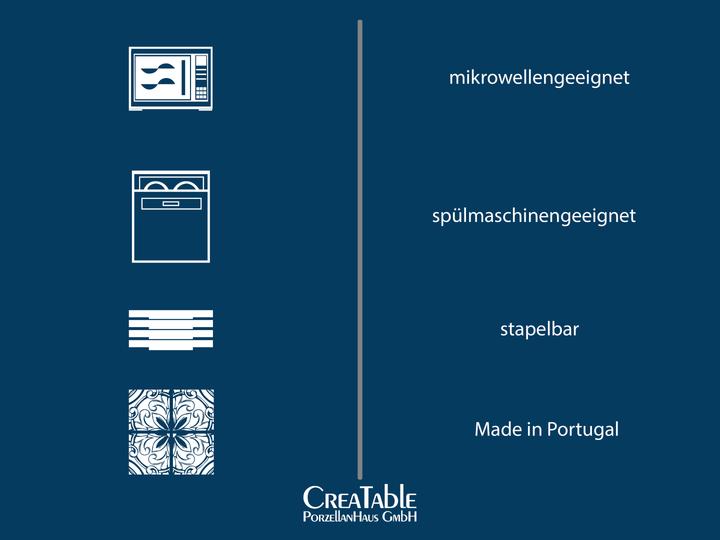 Produktbild CreaTable Schiefer (2 x, 27 cm)