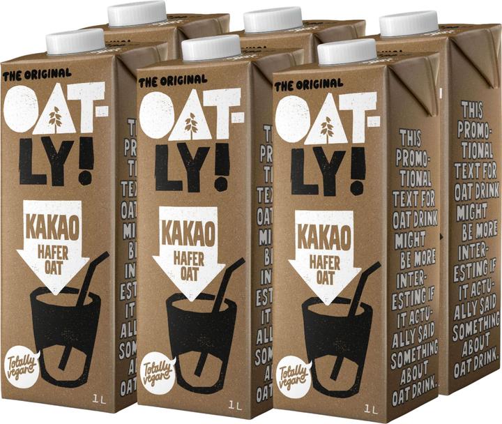 Produktbild Oatly Haferdrink Kakao (6 x 100 cl)