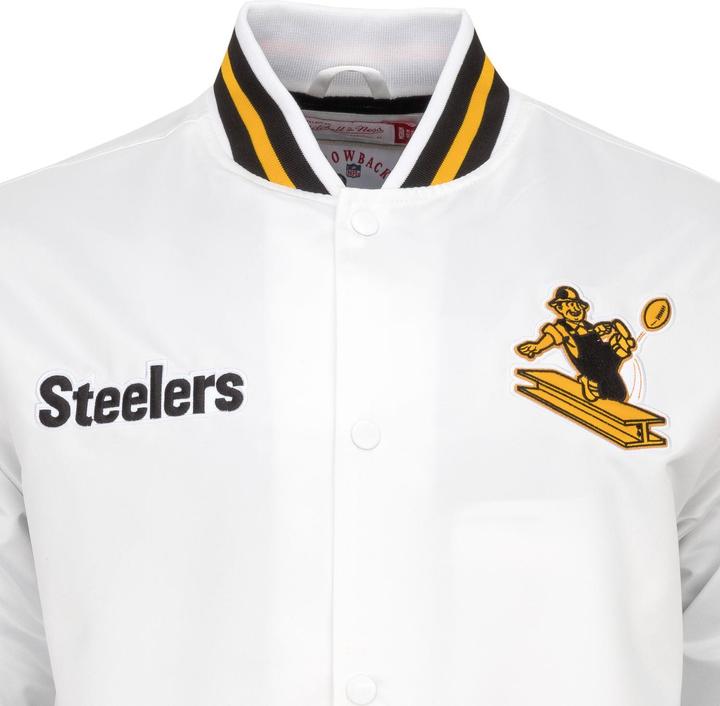 Immagine prodotto Mitchell & Ness Veste leggera in raso City Collection Pittsburgh Steelers (M)