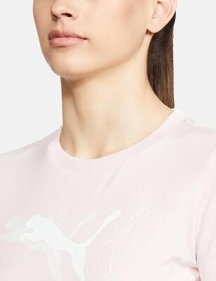 Actual product image Puma Power Graphic Tee/Chalk Pink (L)