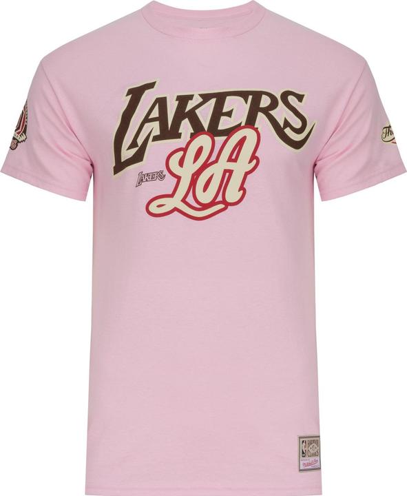 Mitchell & Ness Shirt - SUGAR Los Angeles Lakers pink - M (M)