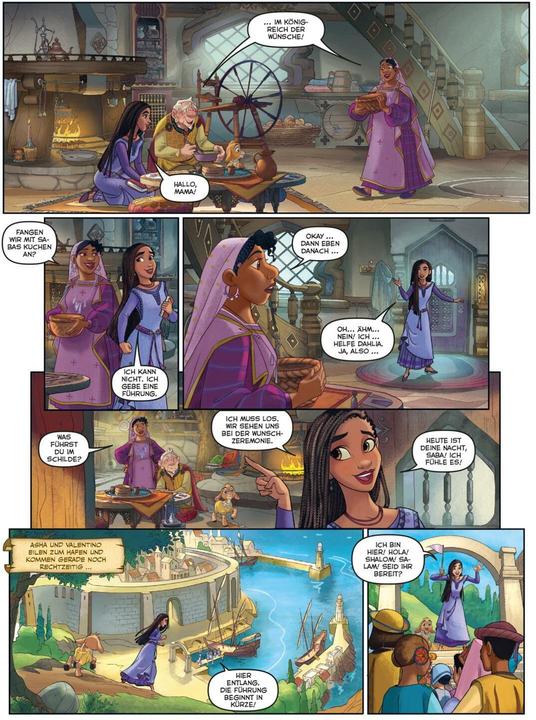 Image du produit Disney Filmcomics 4: Wish (Allemand, Walt Disney, 2024)