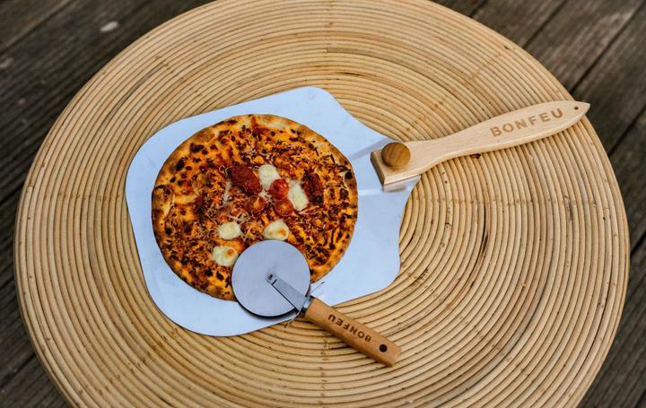 Image du produit Bonfeu Coupe-pizza - Roulette à pizza - Acier inoxydable