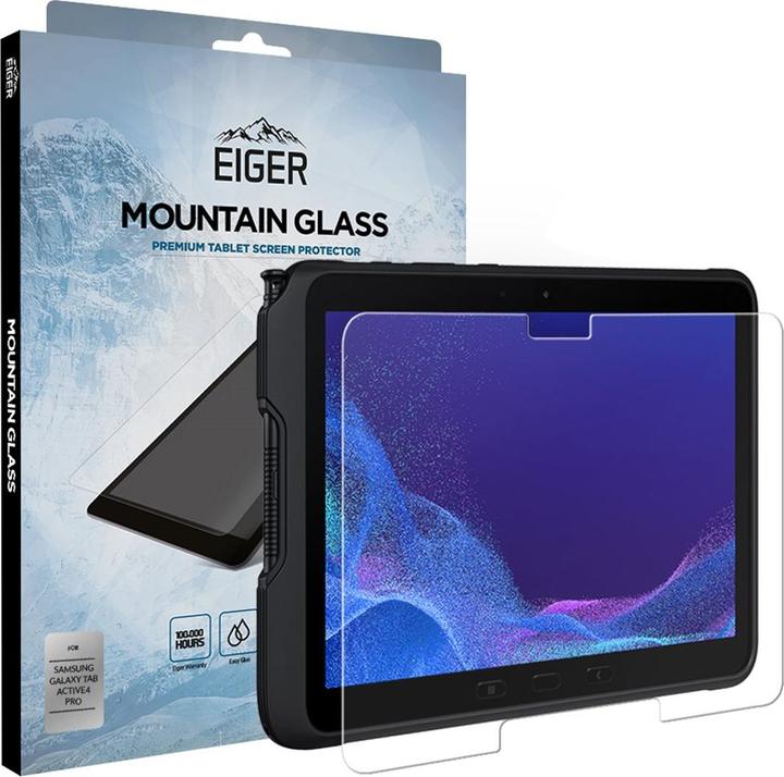 Eiger Mountain Glass Clear Tablet (1 Stück, Galaxy Tab Active 4 Pro)
