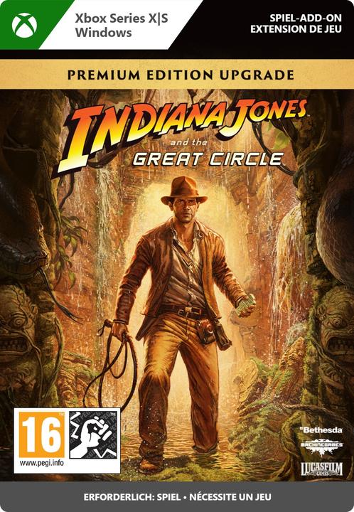 Immagine prodotto Microsoft Indiana Jones and the Great Circle - Premium Edition Upgrade (Windows, Xbox Series X, Xbox Serie S)