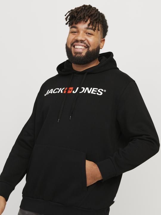 Produktbild Jack & Jones Plus Logo Kapuzenpullover Kapuzenpullover (4XL)