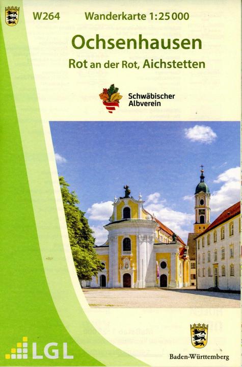 Produktbild W264 Wanderkarte 1:25 000 Ochsenhausen