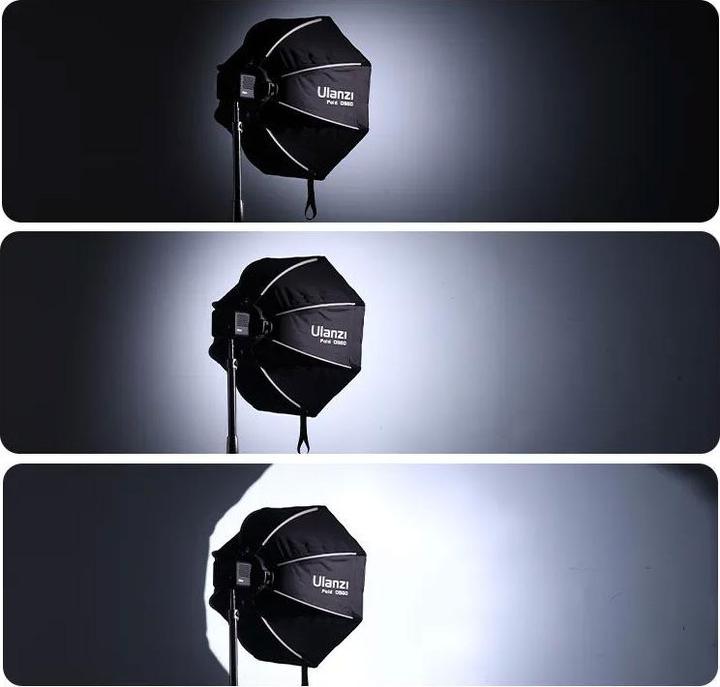 Produktbild Ulanzi LAS002 40cm Octagonal Softbox with Mini Bowens Mount and Grid (Softbox, 40 cm)
