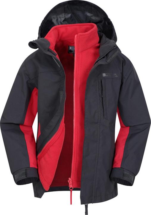 Immagine prodotto Mountain Warehouse Cannonball Giacca Impermeabile 3 In 1 Bambini (104)